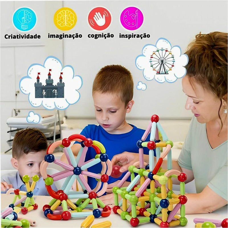 Magnetic Toy "Mágico" - Montessori - querobrinquedo