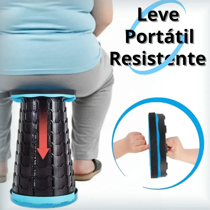 Sentaê – Acessório Indispensável em Momentos de "Sufoco" Dobrável e Portátil