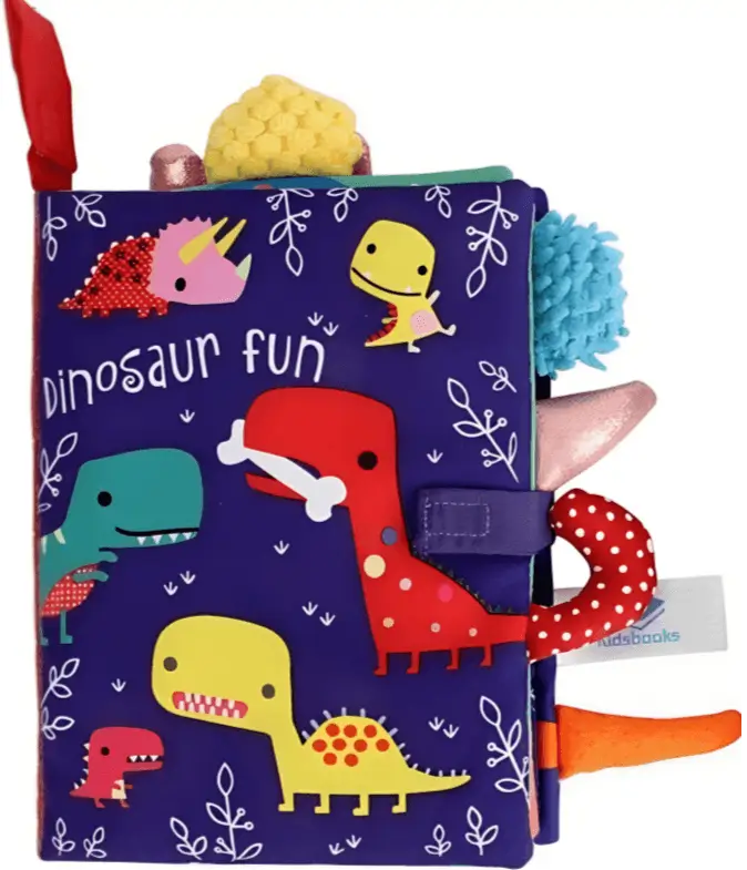 Livro Sensorial Infantil Montessori - Caçando Aventuras | Presente que Estimula Tato e Criatividade