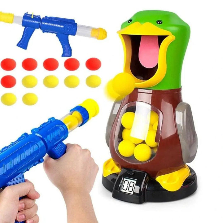 Brinquedo Pato Tiro ao Alvo com Bolinhas - Patinho Duck