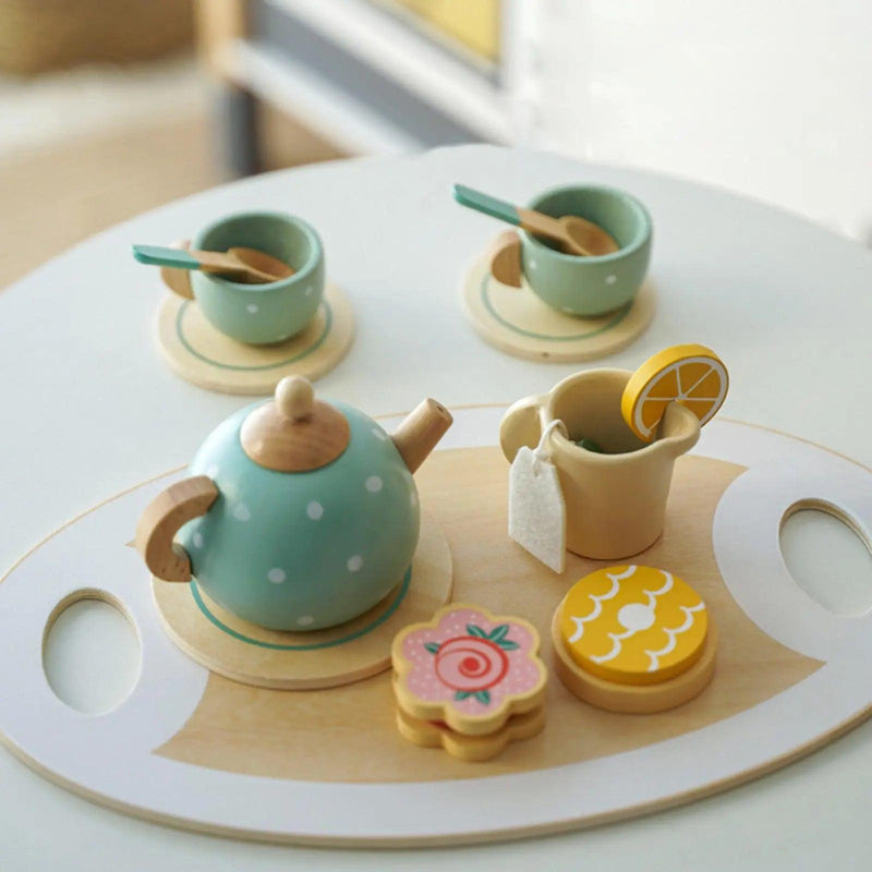 Chá da Tarde em Madeira Montessori - London Tea - querobrinquedo