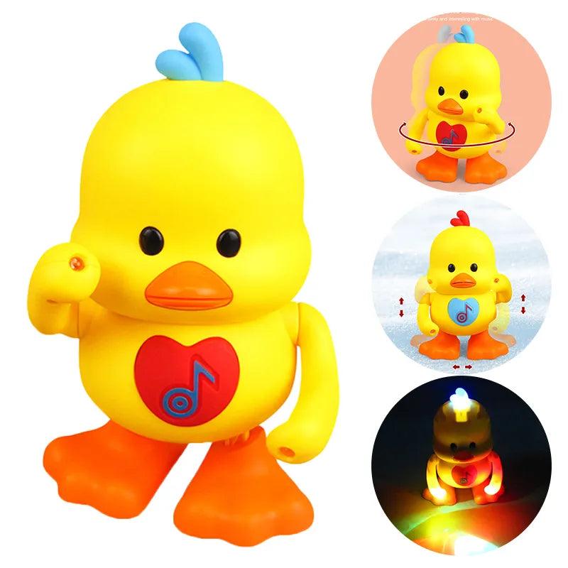 Pato Dançante Luminoso- Dance Duck - querobrinquedo