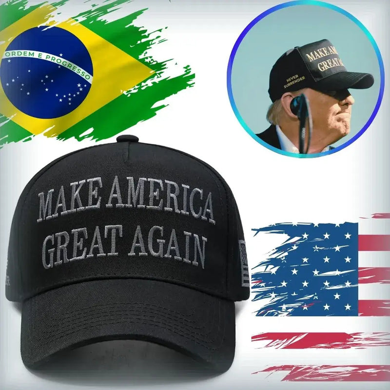 Boné Exclusivo e Estiloso - Símbolo de Força, Patriotismo e Identidade.