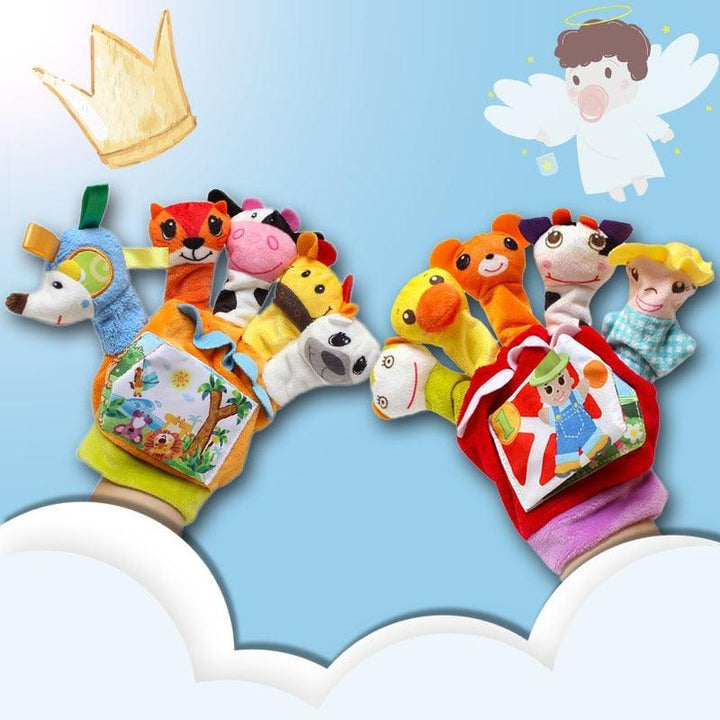 Luva Fantoche Pelúcia - querobrinquedo